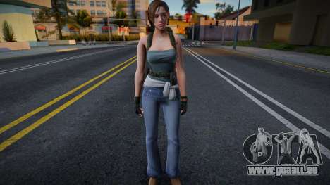 Jill Valentine with jeans (Resident Evil 3) pour GTA San Andreas