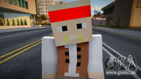 Dnmolc1 Minecraft Ped pour GTA San Andreas