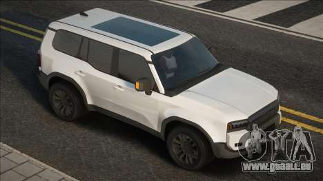 Toyota Land Cruiser 2024 White pour GTA San Andreas