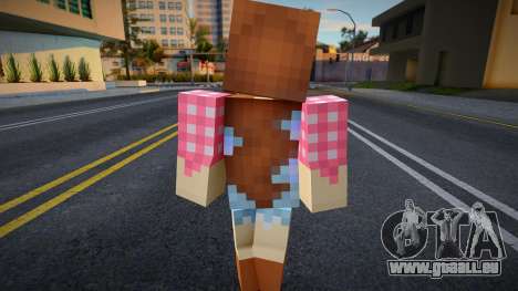 Cwfyhb Minecraft Ped pour GTA San Andreas