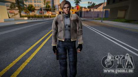 Leon HD S. Kennedy con chaqueta HD Resident Evil pour GTA San Andreas