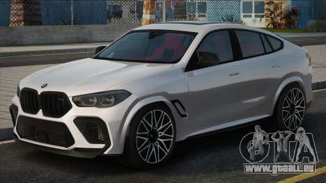 BMW X6M White für GTA San Andreas
