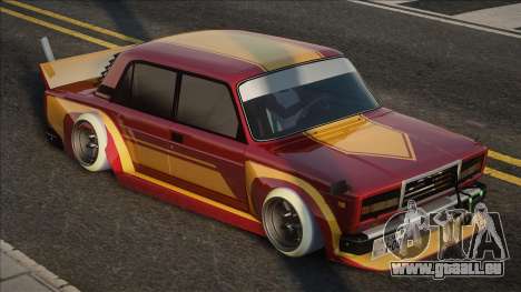 Vaz 2107 red bos pour GTA San Andreas
