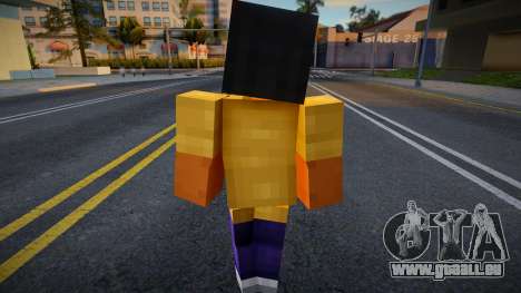 Big Bear Minecraft Ped pour GTA San Andreas