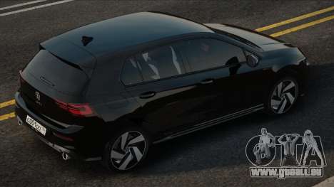 Volkswagen Golf GTI Black für GTA San Andreas