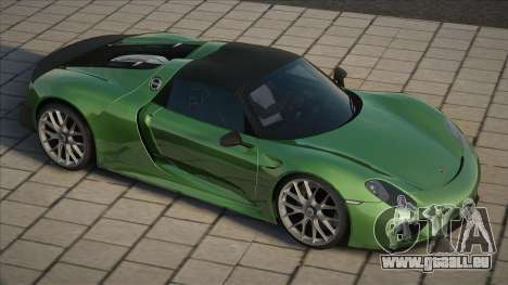 Porsche 918 Green pour GTA San Andreas