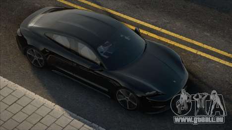 Porsche Taycan Black pour GTA San Andreas