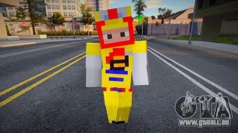 Wmybell Minecraft Ped pour GTA San Andreas
