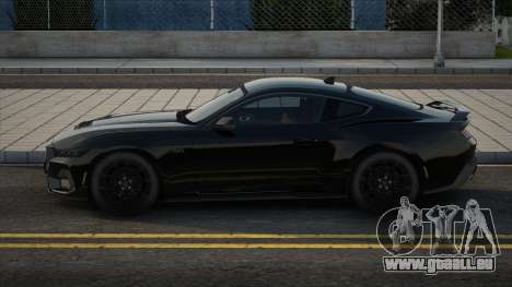 Ford Mustang 2024 Black für GTA San Andreas
