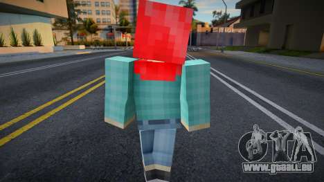 Cwfohb Minecraft Ped pour GTA San Andreas