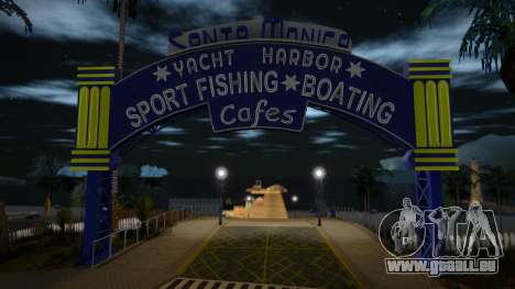 HD-Schild Santa Monica für GTA San Andreas
