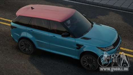 Land Rover Range Rover SVR Blue Red pour GTA San Andreas