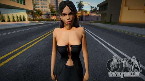 Brunette en robe de soirée pour GTA San Andreas