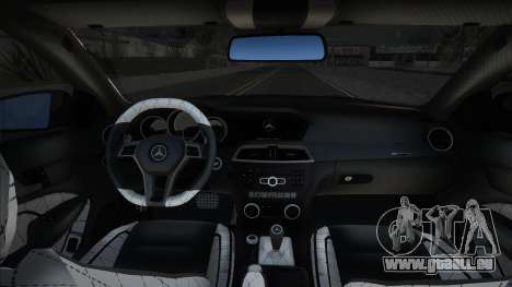 Mercedes-Benz C63 Police für GTA San Andreas