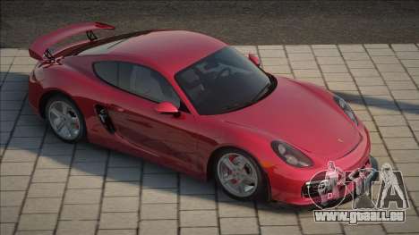 Porsche Cayman Red für GTA San Andreas