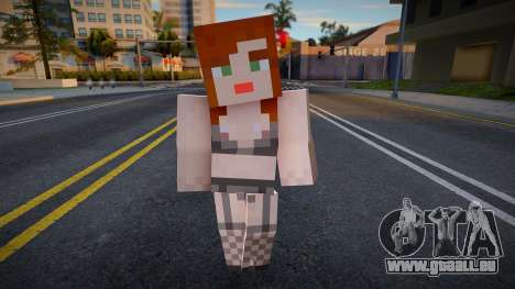 Hfypro Minecraft Ped pour GTA San Andreas