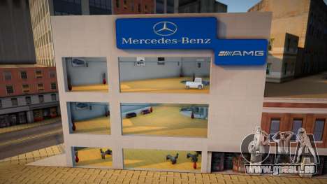 Mercedes-Benz Dealership v2 für GTA San Andreas