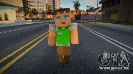 Omonood Minecraft Ped pour GTA San Andreas