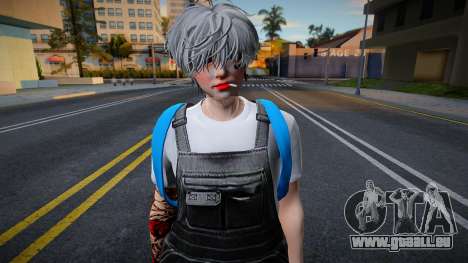 Skin Fivem Backpacker Boy pour GTA San Andreas