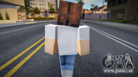 DNB1 Minecraft Ped pour GTA San Andreas