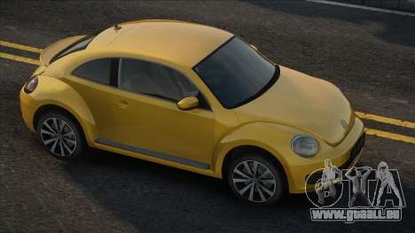 Volkswagen Beetle Turbo 2012 Yellow pour GTA San Andreas