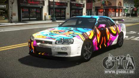 Nissan Skyline R34 L-Sport S14 für GTA 4