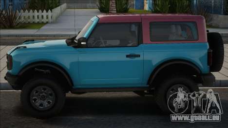 Ford Bronco 2021 CCD pour GTA San Andreas