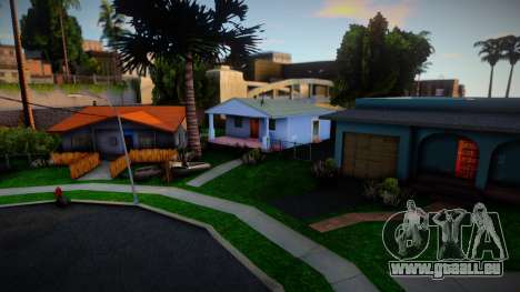 New street Grove für GTA San Andreas