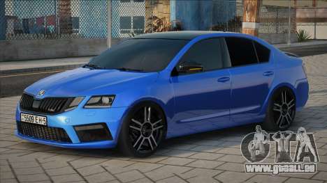 Skoda RS Blue für GTA San Andreas