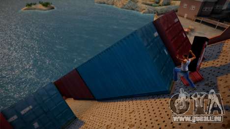 Halb versunkenes Schiff für GTA San Andreas