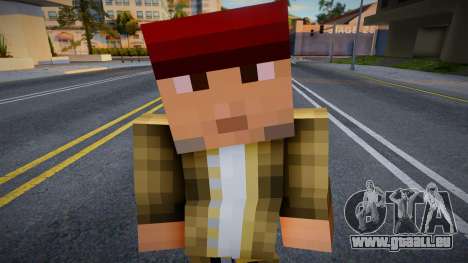 Emmet Minecraft Ped für GTA San Andreas