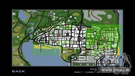 Radar rectangulaire pour GTA San Andreas