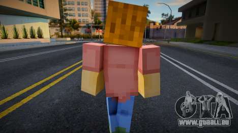 Wmyclot Minecraft Ped für GTA San Andreas