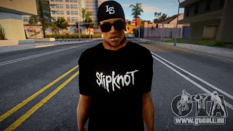 CJ HD tipo slipknot y adidas pour GTA San Andreas