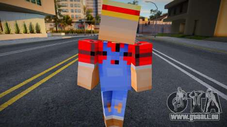 Cwmyfr Minecraft Ped für GTA San Andreas