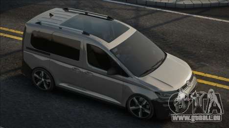 Volkswagen Caddy 2022 Silver pour GTA San Andreas