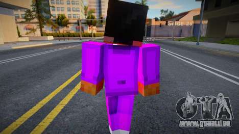 Jizzy Minecraft Ped pour GTA San Andreas