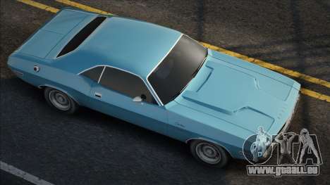 Dodge Challenger RT 1970 Blue pour GTA San Andreas