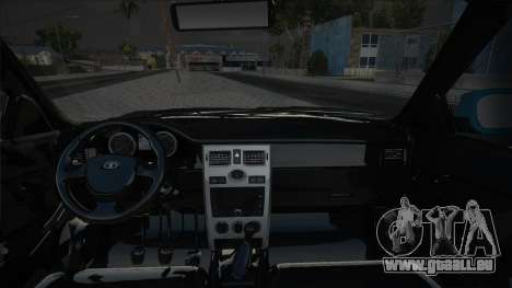 Lada Priora Blue pour GTA San Andreas