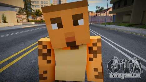 Cesar Minecraft Ped für GTA San Andreas