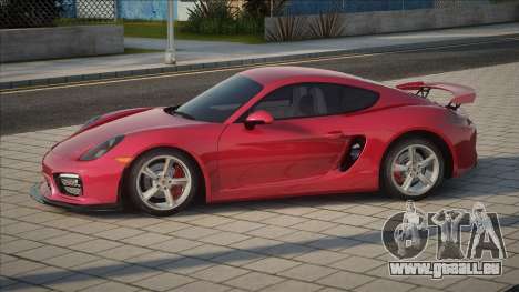 Porsche Cayman Red pour GTA San Andreas