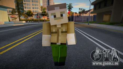 Dsher Minecraft Ped pour GTA San Andreas