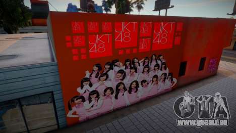 JKT48 Wall LS für GTA San Andreas