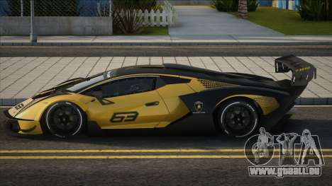 Lamborghini Essenza Yellow pour GTA San Andreas