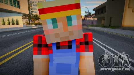 Cwmyfr Minecraft Ped für GTA San Andreas