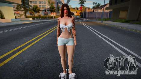 Fille aux oreilles de lapin pour GTA San Andreas