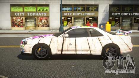 Nissan Skyline R34 L-Sport S13 pour GTA 4