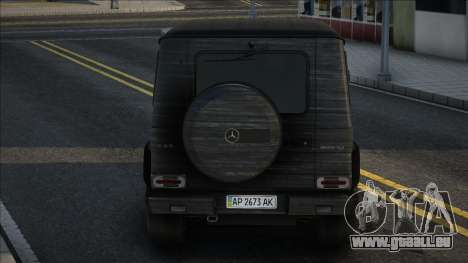 Mercedes-Benz G65 Black Metalic pour GTA San Andreas