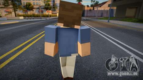 Sindaco Minecraft Ped pour GTA San Andreas