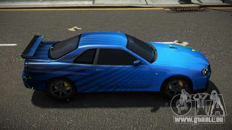 Nissan Skyline R34 L-Sport S10 pour GTA 4